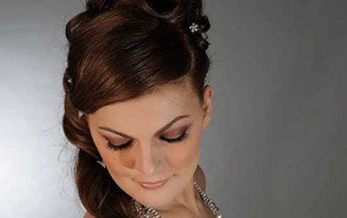 wedding hairstyle Positano