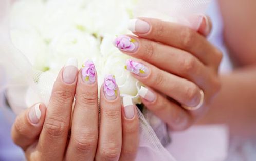 nail art for weddings