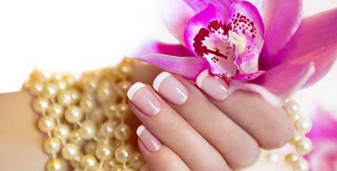 bridal nail art