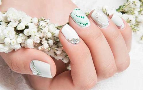 nail art matrimonio